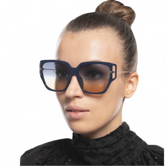 Dior Accessories - Christian Dior Black / Gold Sunglasses 80711 w/ Dior Sunglass Case